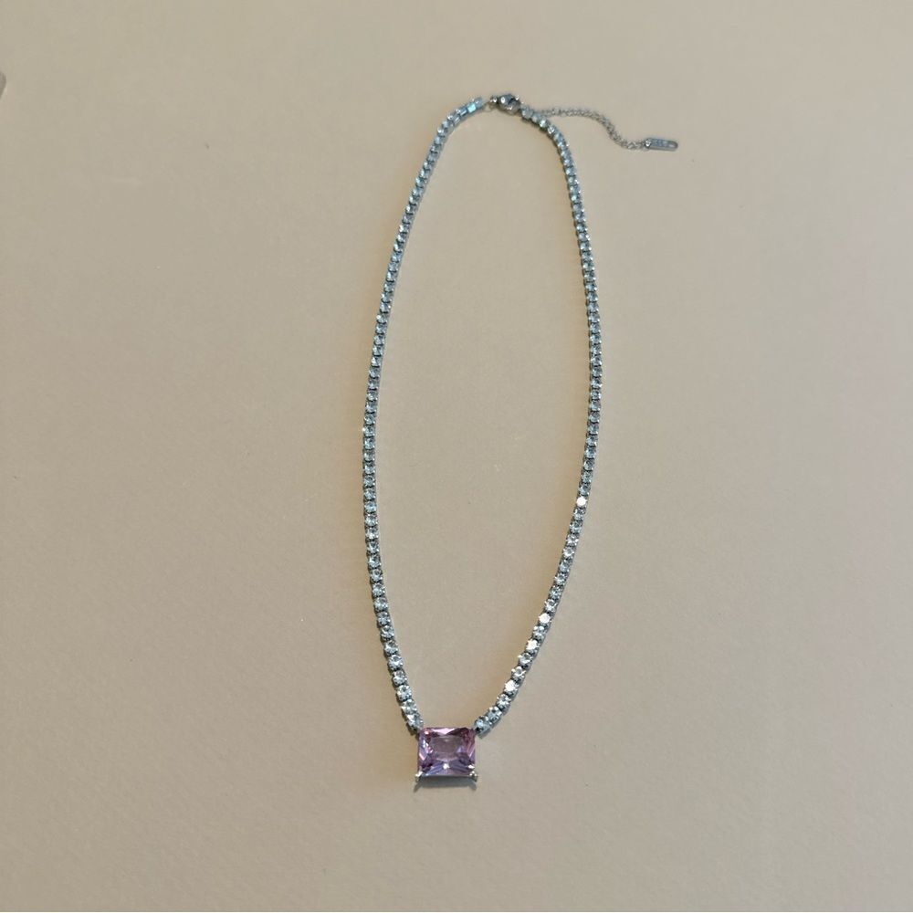 Tennis necklace #1326 - Picture 2 of 4